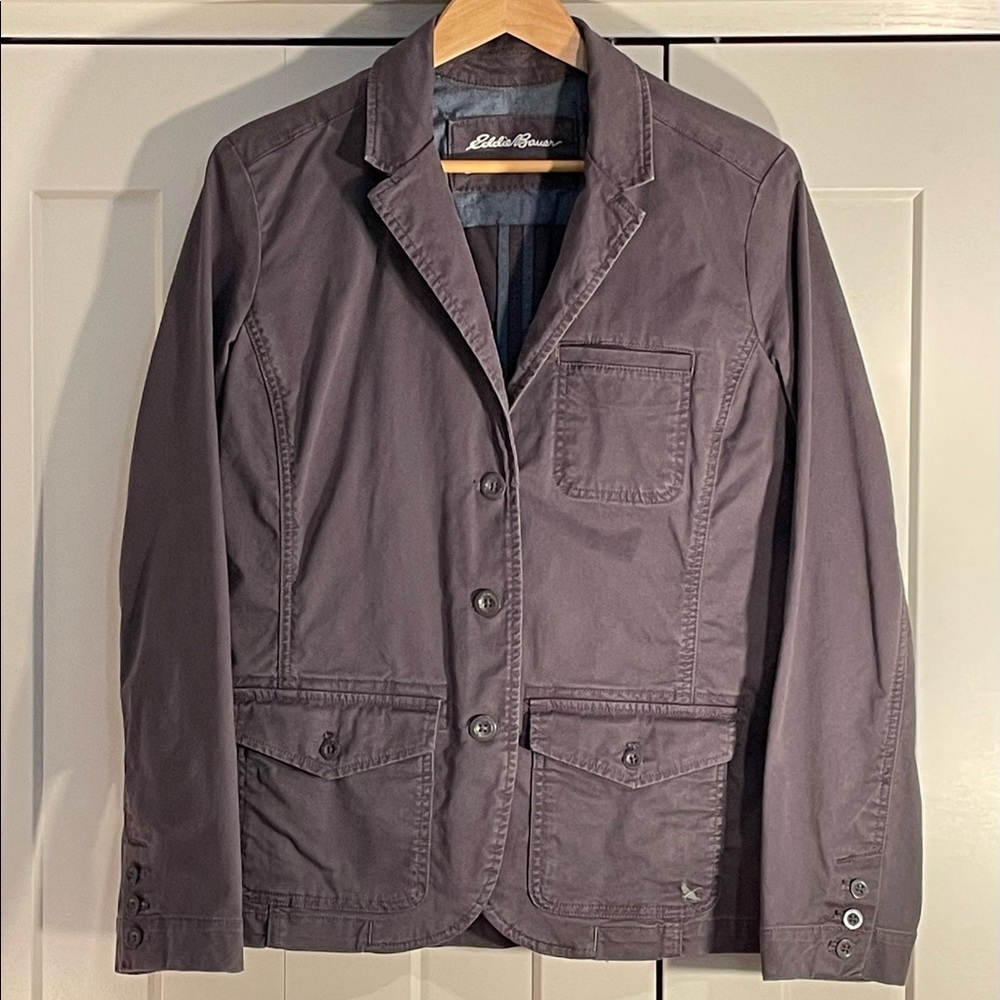 Eddie Bauer Women’s Tall Cotton Blazer